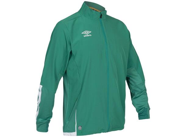 UMBRO UX Elite Trn Jkt Jr Grön/Vit 152 Vindtät träningsjacka 
