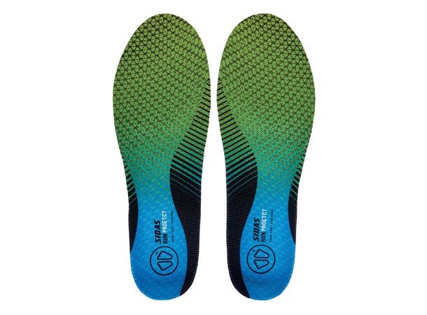 SIDAS 3D RUN PROTECT Grön/Blå M Formade iläggssulor löpning 