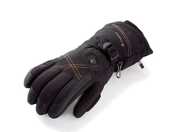 THERM-IC*ULTRA HEAT GLOVE WMN Svart L Handskar med batteri & laddkabel, dam 