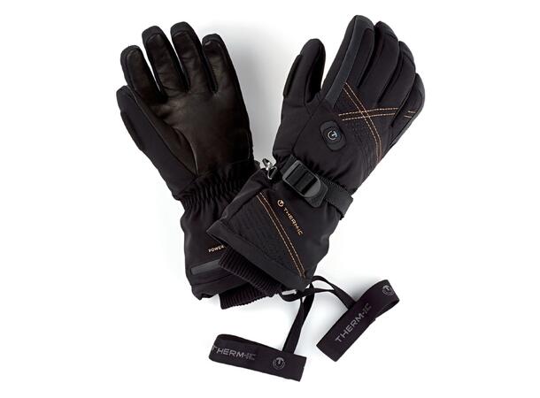 THERM-IC*ULTRA HEAT GLOVE WMN Svart L Handskar med batteri & laddkabel, dam 