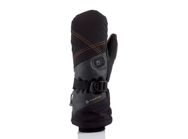 THERM-IC ULTRA HEAT MITTEN WMN Svart L Tumvantar med batteri & laddkabel, dam 