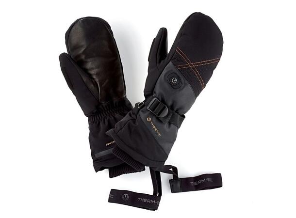 THERM-IC ULTRA HEAT MITTEN WMN Svart L Tumvantar med batteri & laddkabel, dam 