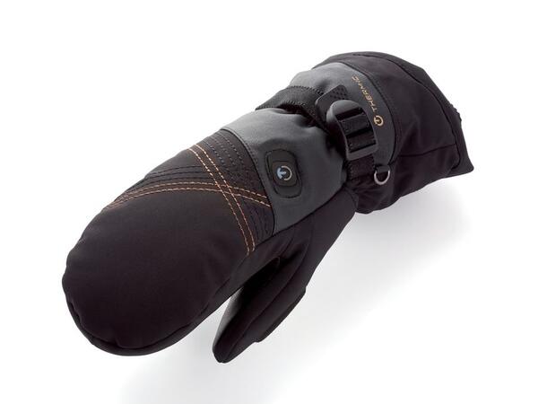 THERM-IC ULTRA HEAT MITTEN WMN Svart L Tumvantar med batteri & laddkabel, dam 