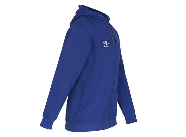 UMBRO Basic Hood Jacket Jr Blå 164 Luvtröja med dragkedja junior 