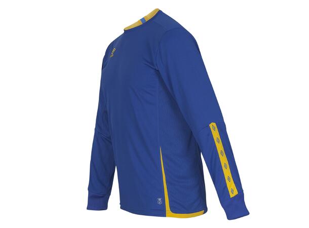 UMBRO UX Elite LS Jsy Blå/Gul S Matchtröja lång ärm 