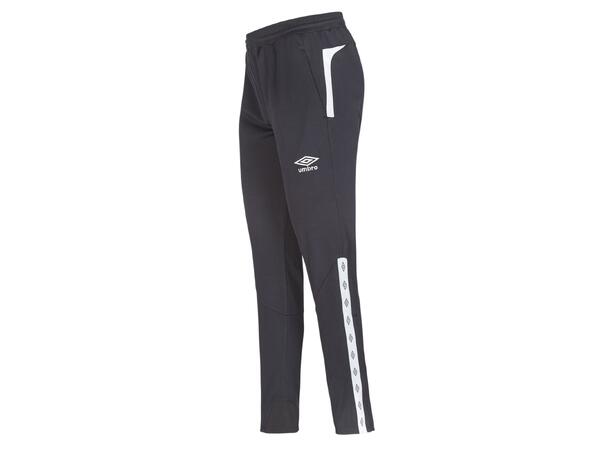 UMBRO UX Elite Pant Reg Jr Svart/Vit 140 Träningsbyxa junior normal passform 