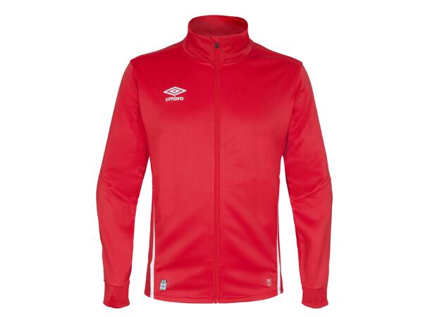 UMBRO UX Elite Track Jacket Jr Röd 128 Klubbjacka WCT junior 