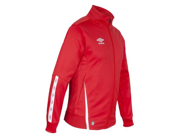UMBRO UX Elite Track Jacket Jr Röd 128 Klubbjacka WCT junior 