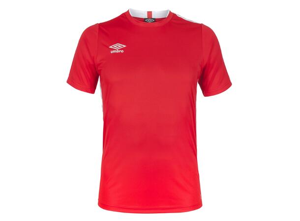 UMBRO UX Elite Trn Tee Röd/Vit 3XL Tränings t-shirt