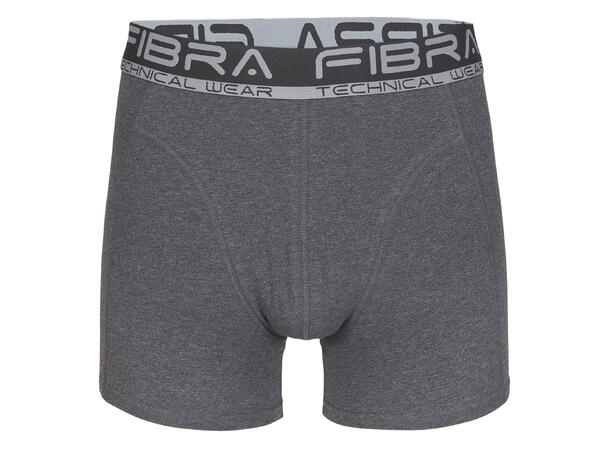 FIBRA Apex Boxer 2-p Svart/Grå M Boxerkalsonger 2-pack herr 