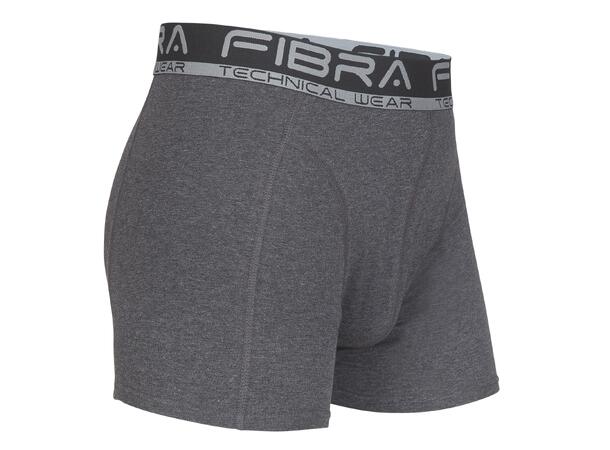 FIBRA Apex Boxer 2-p Svart/Grå M Boxerkalsonger 2-pack herr 