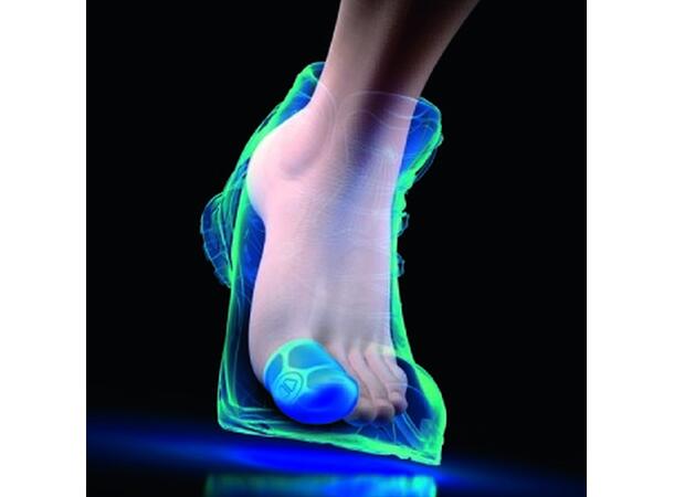 SIDAS GEL TOE CAPS (x2) Blå S/M 2-pack gelskydd för tårna 