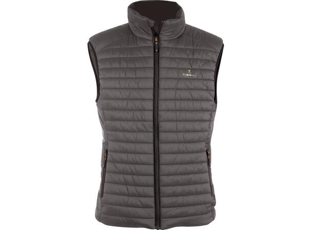 THERM-IC POWER VEST HEAT MEN Grå XL Värmeväst (inkl U-pack, exkl.Powerbank) 