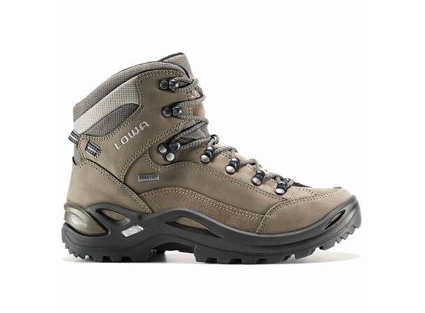 LOWA RENEGADE GTX MID WS WIDE Pebble 6 Vandringskänga extra vid läst dam 