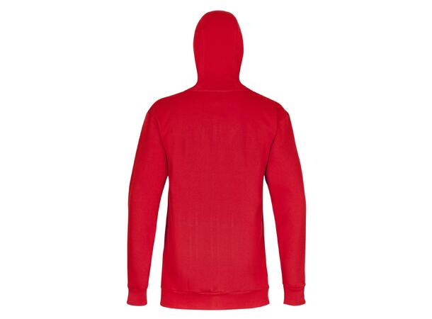 UMBRO Basic Hood Jacket Jr Röd 140 Luvtröja med dragkedja junior