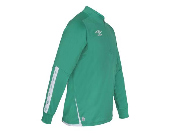 UMBRO UX Elite Half Zip Grön/Vit XS Träningströja med krage 
