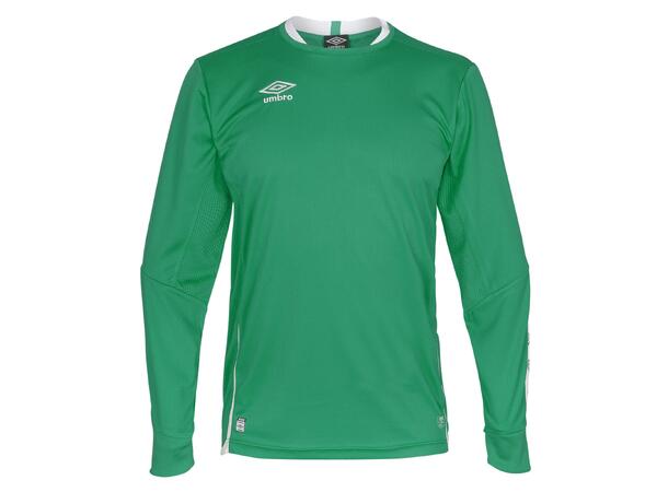 UMBRO UX Elite LS Jsy Grön/Vit L Matchtröja lång ärm 