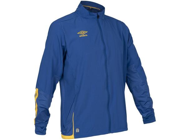 UMBRO UX Elite Trn Jkt Jr Blå/Gul 164 Vindtät träningsjacka 