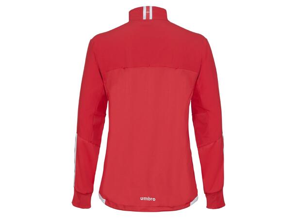 UMBRO UX Elite Trn Jkt Jr Röd/Vit 164 Vindtät träningsjacka 