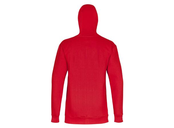 UMBRO Basic Hood Jacket Jr Röd 116 Luvtröja med dragkedja junior 