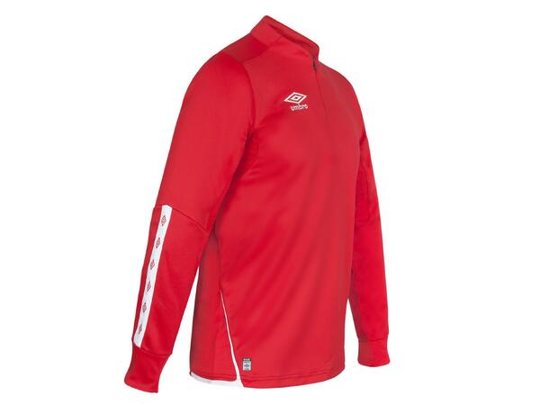 UMBRO UX Elite Half Zip Röd/Vit XL Träningströja med krage 