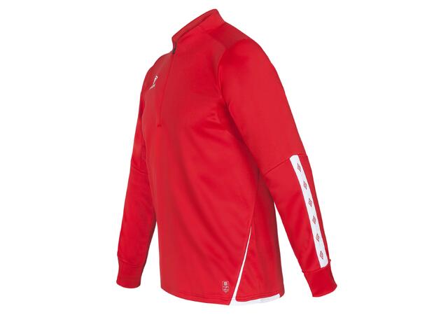 UMBRO UX Elite Half Zip Röd/Vit XL Träningströja med krage 