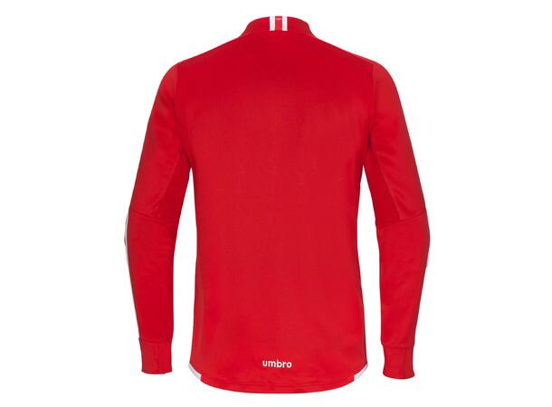 UMBRO UX Elite Half Zip Röd/Vit XL Träningströja med krage 