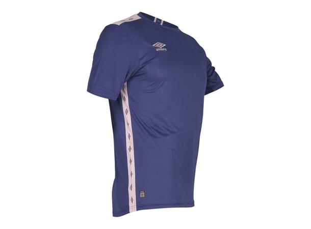 UMBRO UX Elite Trn Tee Jr Blå/Vit 140 Tränings t-shirt junior 
