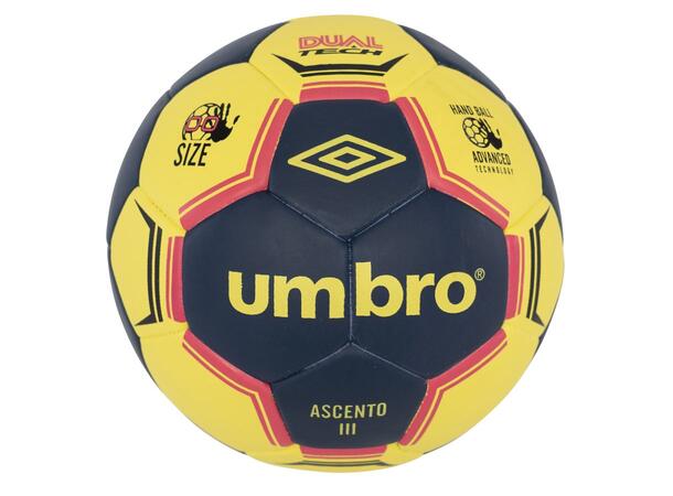 UMBRO Ascento IV Handboll Marin/Gul 0 Handboll till barn och ungdom