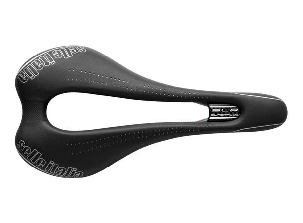 SELLE SLR TI316 SUPERFLOW Svart S Cykelsadel landsväg 