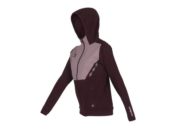 UMBRO Core Tech Hood Zip W Vinröd 36 Luvtröja med hel dragkedja dam