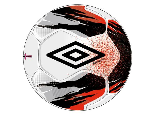 UMBRO Neo Precision Vit/Orange 5 Matchboll FIFA