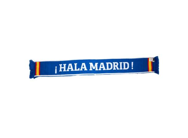 ST REAL MADRID DOUBLE KNIT SCARF Nº1 Vit Real Madrid Supporterhalsduk