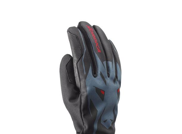 NORDICA GLOVE PRO RIDER Grå/Röd S Skidhandske 