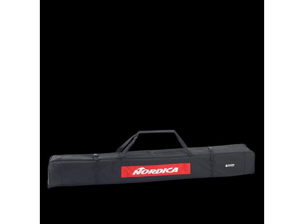 NORDICA SINGLE SKI BAG Svart/Röd Skidfodral 