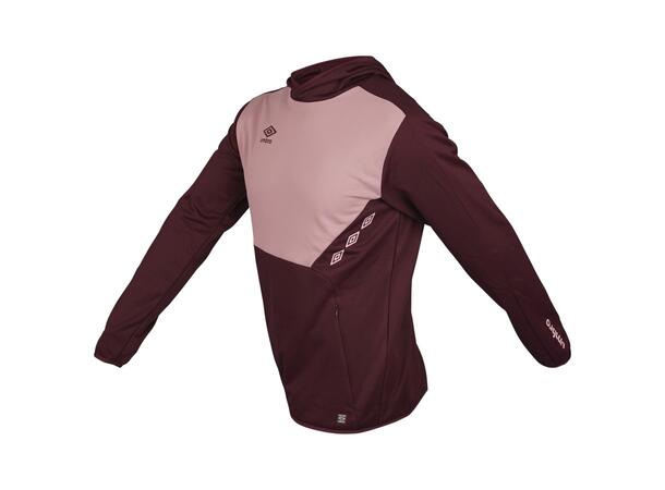 UMBRO Core Tech Hoodie Vinröd S Sweater med luva 