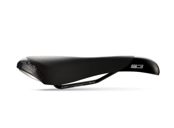 SELLE S 3 FLOW Svart S Cykelsadel pendling och elcykel 