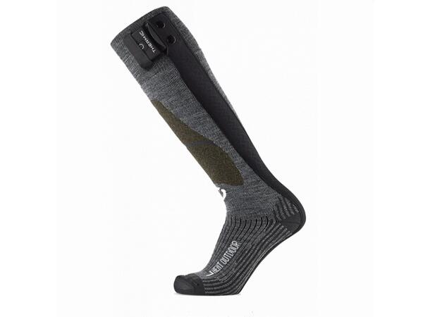 THERM-IC FUSION OUTDO.+1400B Svart 42-44 Set med strumpor, batteri och laddkabel 